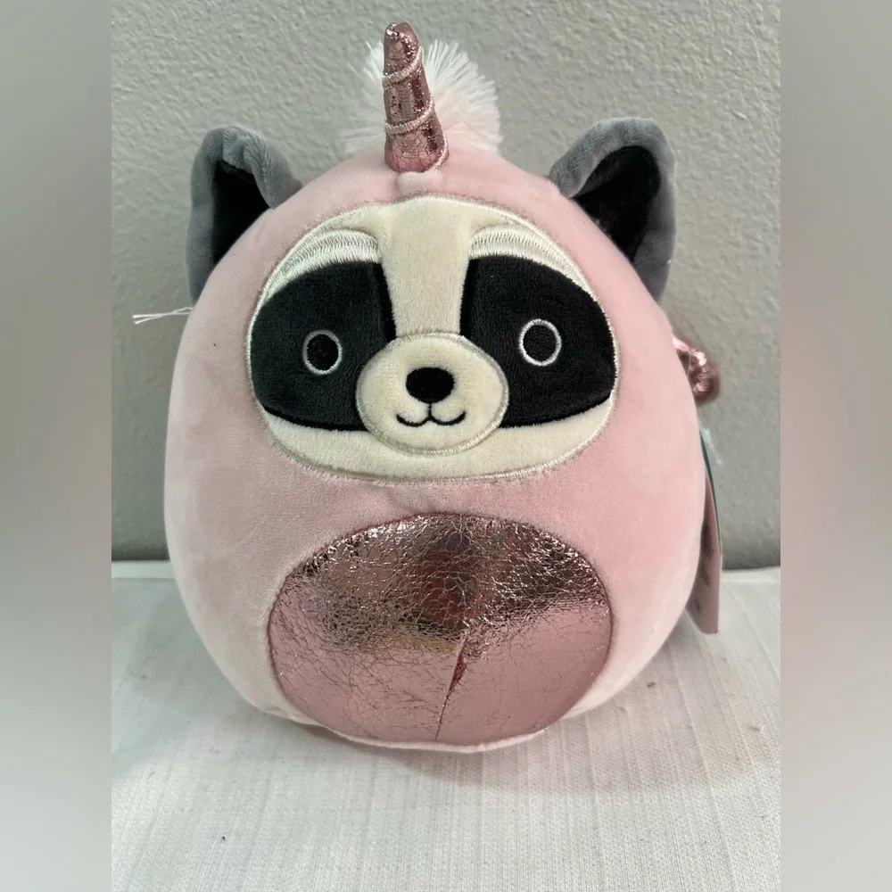 Rocky raccoon squishmallow 8‎ in